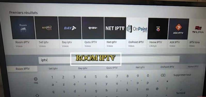 Installation Room IPTV